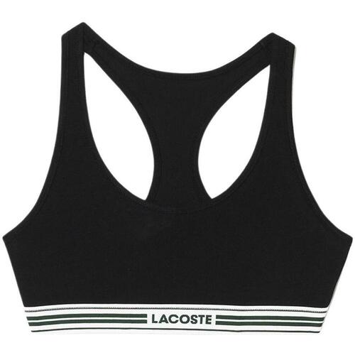 textil Sujetador deportivo  Lacoste BRASSIERE IF8179-00 Negro