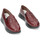 Zapatos Mujer Mocasín Wonders A2454 Rojo