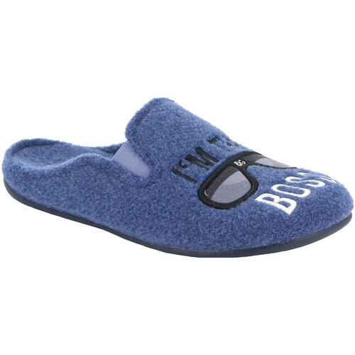 Zapatos Hombre Pantuflas Grunland GRU-ZAL-CI2573-JE Azul