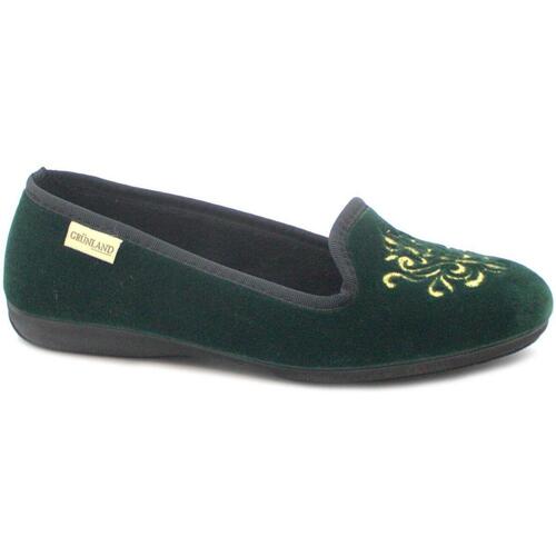 Zapatos Mujer Pantuflas Grunland GRU-ZAL-PA1221-VE Verde