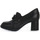 Zapatos Mujer Mocasín Jana BLACK NAPPA Negro