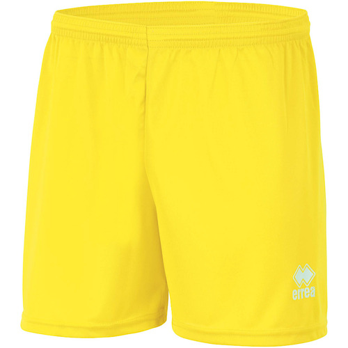 textil Niño Shorts / Bermudas Errea Pantaloni Corti  New Skin Panta Jr Giallofluo Amarillo