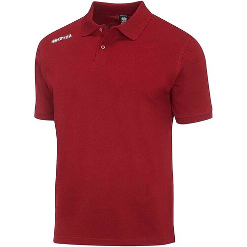 textil Tops y Camisetas Errea Polo Team Colour 2012 Mc Ad Rojo