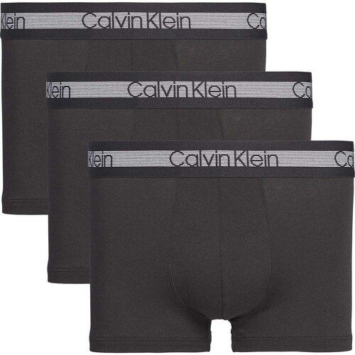 Ropa interior Hombre Calzoncillos Calvin Klein Jeans Trunk 3P Negro