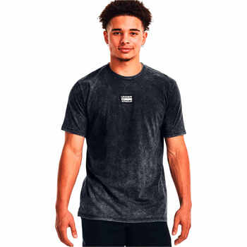 Under Armour UA ELEVATED CORE WASH SS Negro