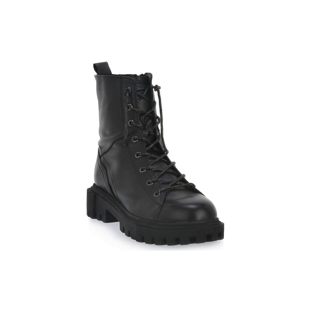 Zapatos Mujer Botas de caña baja Café Noir CAFE ' NOIR 021 TRONCHETTO Negro