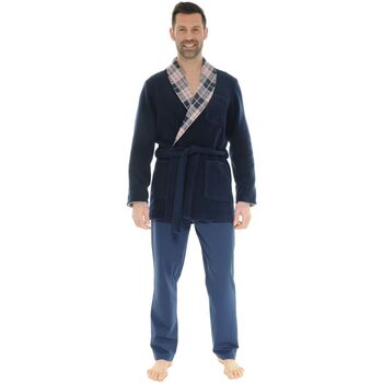 textil Hombre Pijama Christian Cane DAVY Azul