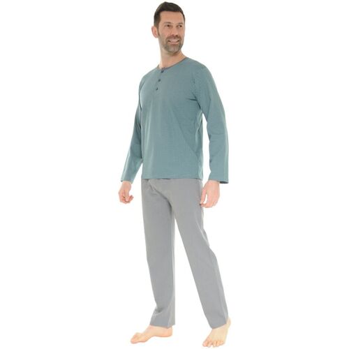 textil Hombre Pijama Christian Cane DELMONT Gris
