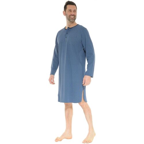 textil Hombre Pijama Christian Cane DAMBROISE Azul