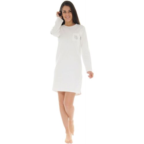 textil Mujer Pijama Christian Cane CIDALIE Blanco
