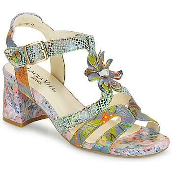 Zapatos Mujer Sandalias Laura Vita  Azul / Multicolor