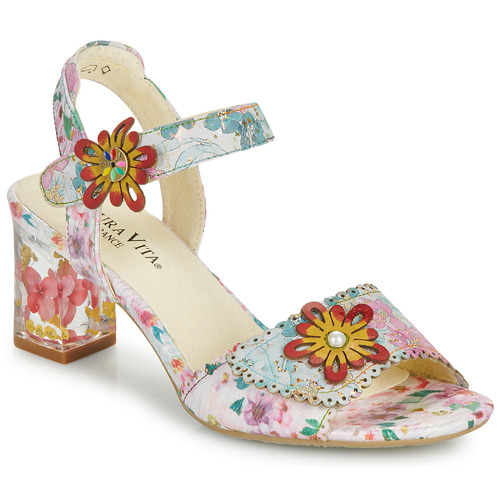 Zapatos Mujer Sandalias Laura Vita  Rosa / Multicolor
