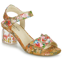 Zapatos Mujer Sandalias Laura Vita  Camel / Multicolor