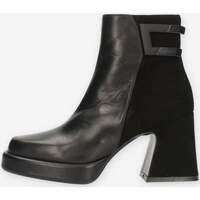 Zapatos Mujer Botas de caña baja Albano 2591-VITELLO-NERO Negro