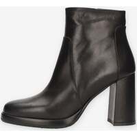 Zapatos Mujer Botas de caña baja Albano 2531-VITELLO-NERO Negro