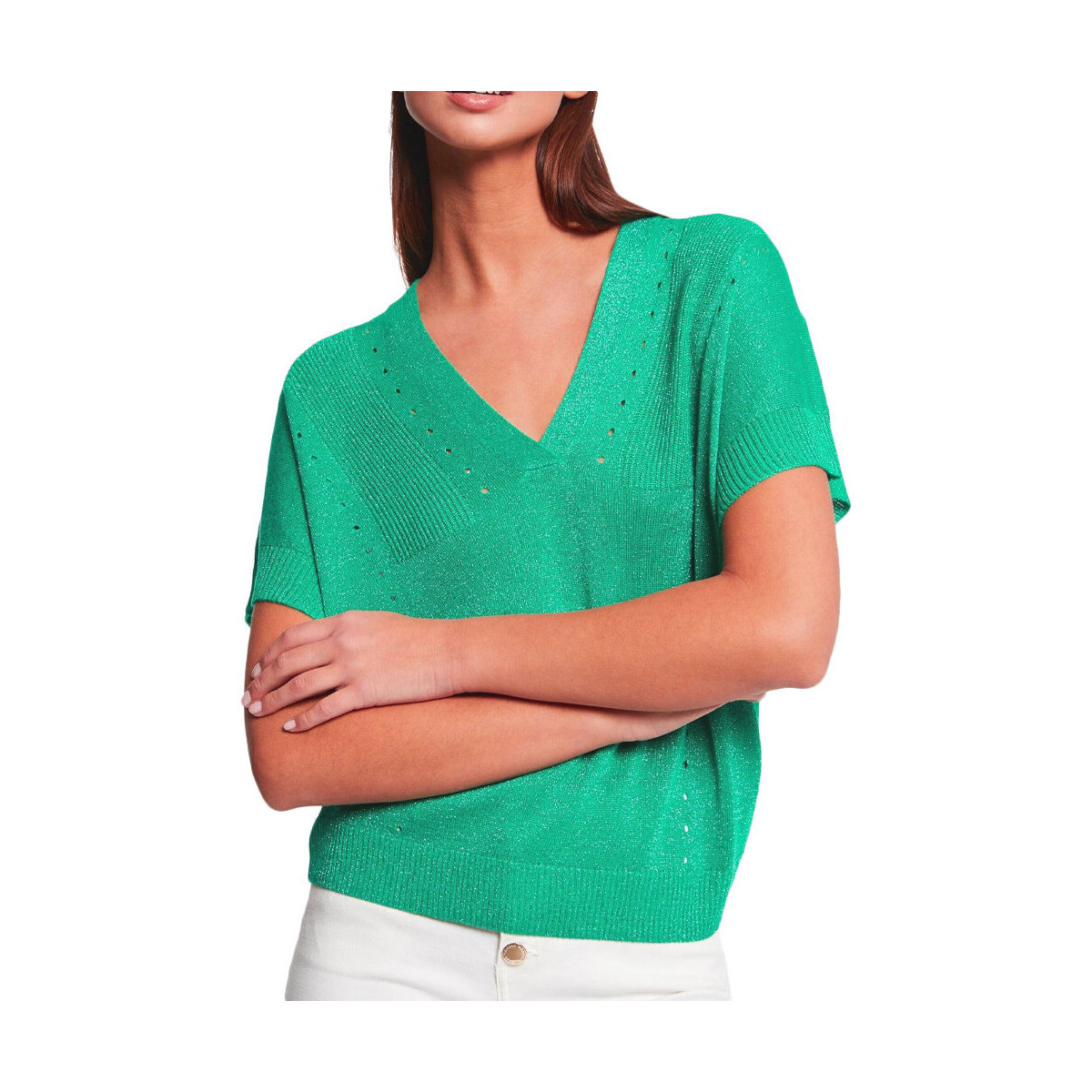 textil Mujer Tops y Camisetas Morgan  Verde