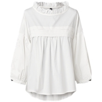 textil Mujer Tops / Blusas Wendykei Top 221375 - White Blanco