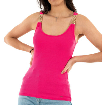 textil Mujer Camisetas sin mangas Morgan  Rosa