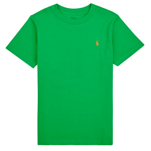 textil Niños Camisetas manga corta Polo Ralph Lauren SS CN-TOPS-T-SHIRT Verde