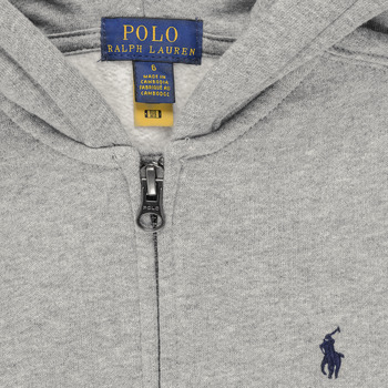 Polo Ralph Lauren FZ HOOD-TOPS-KNIT Gris / China