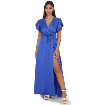 textil Mujer Vestidos La Modeuse 61381_P140038 Azul