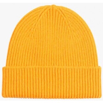Accesorios textil Mujer Sombrero Colorful Standard Beanie Yellow Amarillo