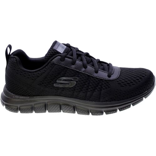 Zapatos Hombre Zapatillas bajas Skechers Sneakers Track Moulton Uomo Nero 232081.bbk Negro