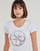 textil Mujer Camisetas manga corta Guess 4G LOGO Blanco