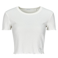 textil Mujer Camisetas manga corta Guess CN SMOKED Blanco