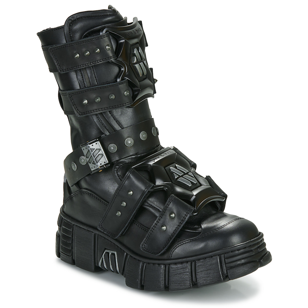 Zapatos Botas de caña baja New Rock WALL 422 Negro