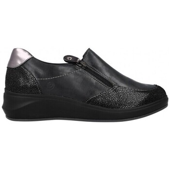 Zapatos Mujer Derbie & Richelieu Suave Zapatos Casual con Elásticos para Mujer de  3415 Negro