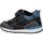 Zapatos Niño Botas de caña baja Geox B160RA 054AU B RISHON BOY Negro