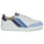 Zapatos Hombre Zapatillas bajas Caval LOW SLASH 50 SHADES OF BLUE Blanco / Azul