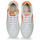 Zapatos Mujer Zapatillas bajas Caval SLASH Blanco / Naranja