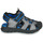 Zapatos Niño Sandalias Geox J SANDAL AIRADYUM BO Gris / Negro / Azul