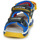 Zapatos Niño Sandalias Geox J SANDAL ANDROID BOY Azul / Amarillo