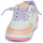 Zapatos Niña Zapatillas bajas Geox J WASHIBA GIRL Blanco / Naranja / Violeta