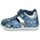 Zapatos Niña Sandalias Geox B ELTHAN GIRL Azul / Plata