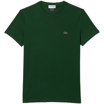 textil Hombre Tops y Camisetas Lacoste Regular Fit T-Shirt - Vert Verde