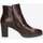 Zapatos Mujer Botas de caña baja NeroGiardini I308241D-300 Marrón