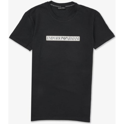 textil Hombre Camisetas manga corta Emporio Armani 111035 3F517 - Hombres Negro