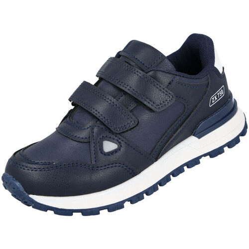 Zapatos Niño Deportivas Moda L&R Shoes FH1201L Azul