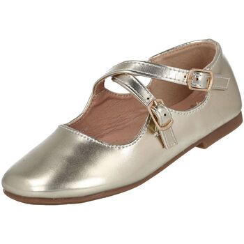 Zapatos Niña Bailarinas-manoletinas L&R Shoes FH136 Oro