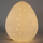 Casa Lámparas de mesa Signes Grimalt Lámpara huevo Blanco