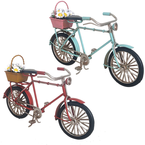 Casa Figuras decorativas Signes Grimalt Bicicleta 2 U Multicolor