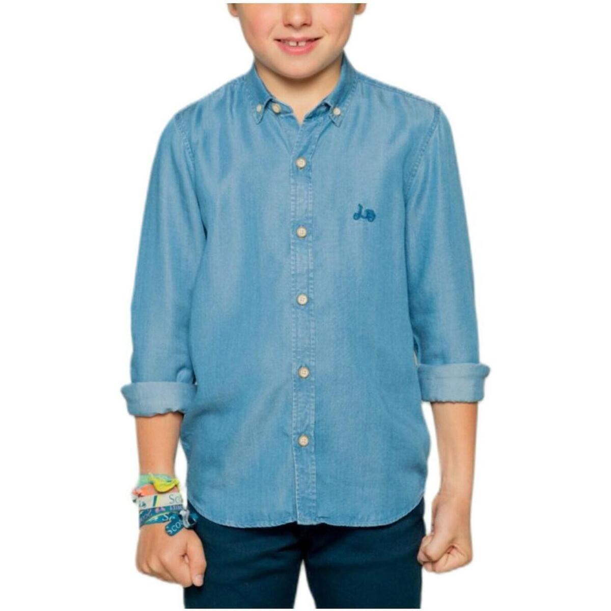 textil Niño Camisas manga larga Scotta W23541198 Azul
