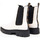 Zapatos Mujer Botas de caña baja Guess Bisun logo 4G Blanco