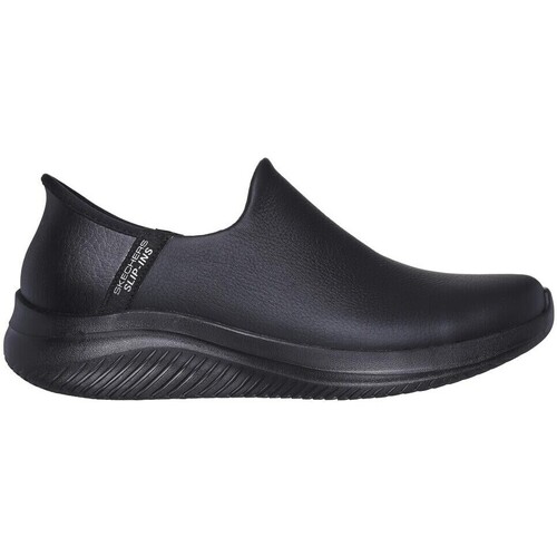 Zapatos Mujer Deportivas Moda Skechers DEPORTIVA  SLIP-INS ULTRA FLEX 3 ALL SMOOTH NEGRA Negro