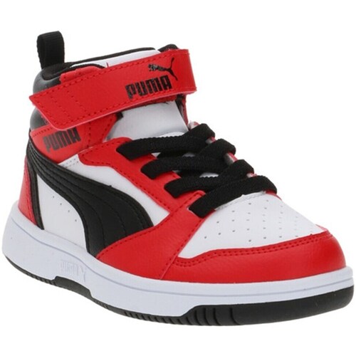 Zapatos Niños Zapatillas bajas Puma 393832 Sneakers bebé Rojo