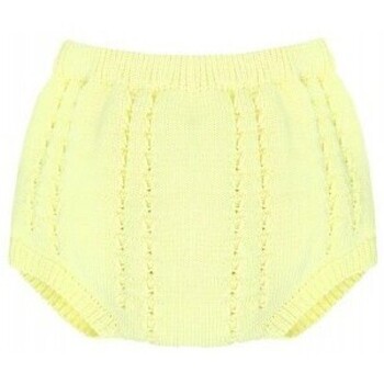 textil Niños Shorts / Bermudas Bonnet À Pompon BOLN14-68 Amarillo